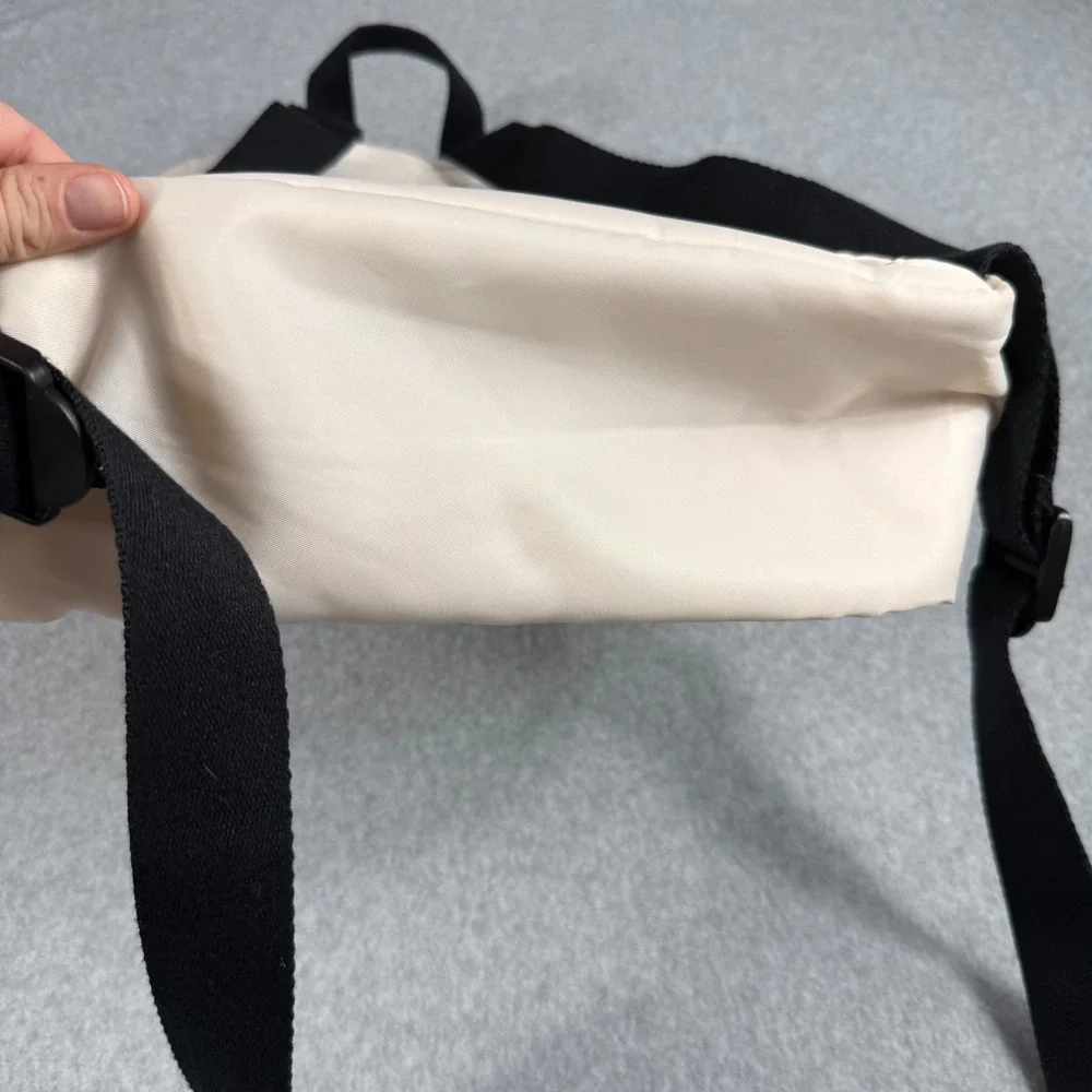 Jean Paul Gaultier Parfums Mini Backpack OS Cream Minimalist Y2K Utility Bag